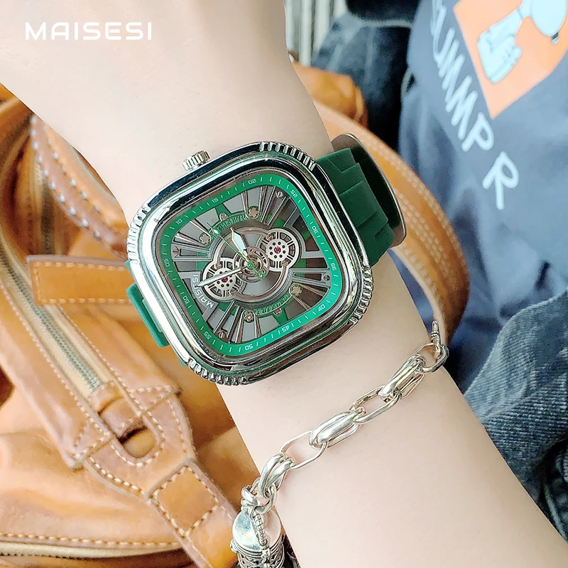 MAISESI/迈瑟司多功能休闲运动防水组装表壳配件YJ2