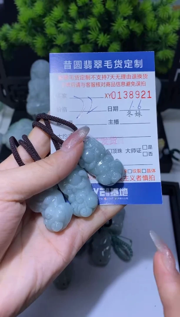 【闪购商品】翡翠颈饰未镶嵌翡翠多样性发其一138921