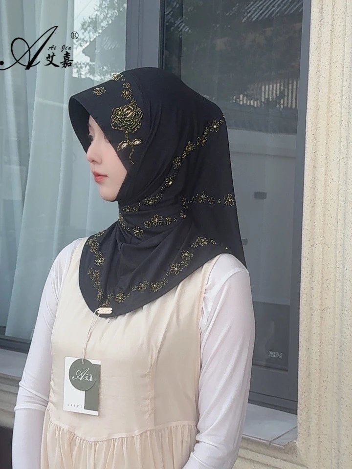 艾嘉新品｜花语｜回族头巾云南头巾纱巾新款