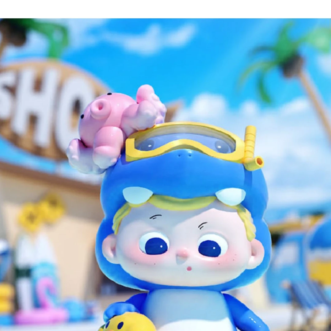 玩具儿童隐藏款PIDOL想送你礼物系列盲盒潮玩