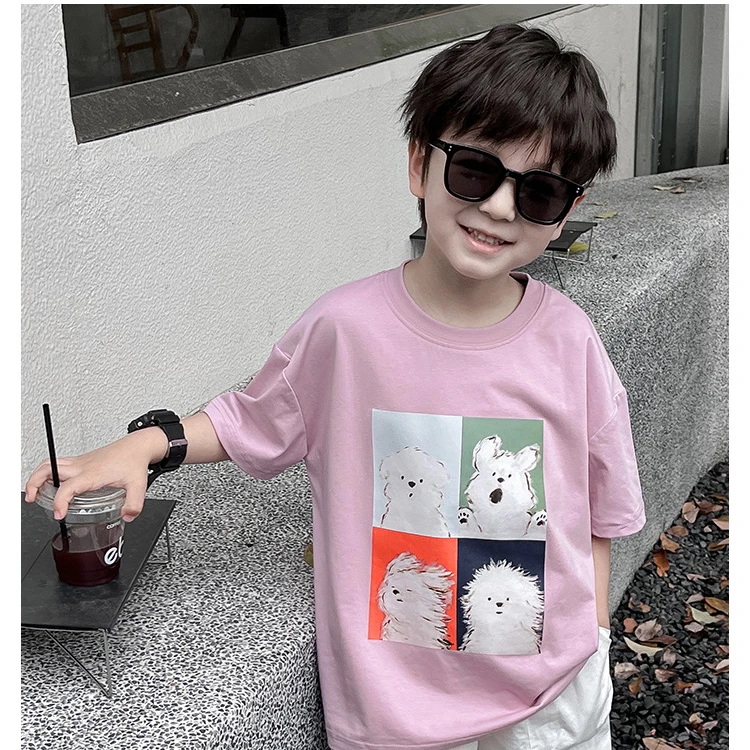 2024童装儿童夏装新品男童短袖