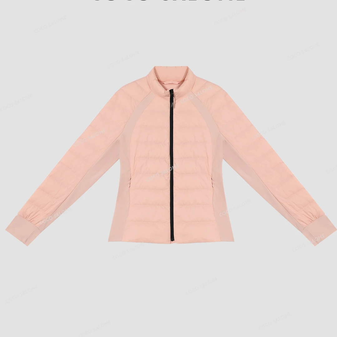 安安推荐【粉蔷薇内搭】羽绒极简修身减龄外穿羽绒服BL-2256B