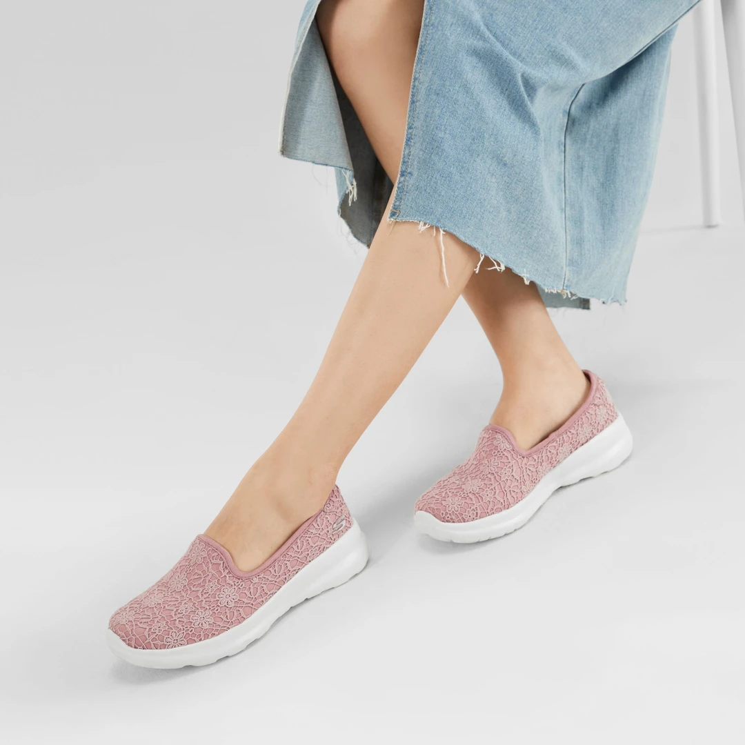 Skechers斯凯奇女士一脚蹬软底舒适时尚运动鞋百搭休闲鞋8730068