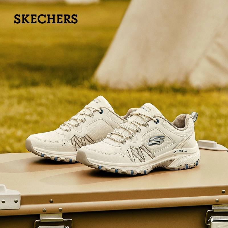Skechers斯凯奇女鞋女子抓地耐磨户外鞋轻质缓震休闲运动鞋180017