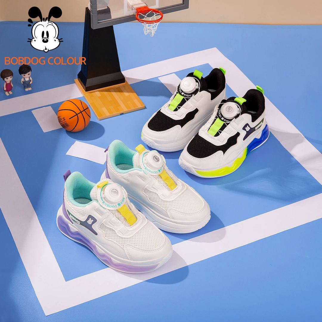 【肉妈童品】11023 巴布豆秋季新款透气软底防滑校园百搭小白鞋