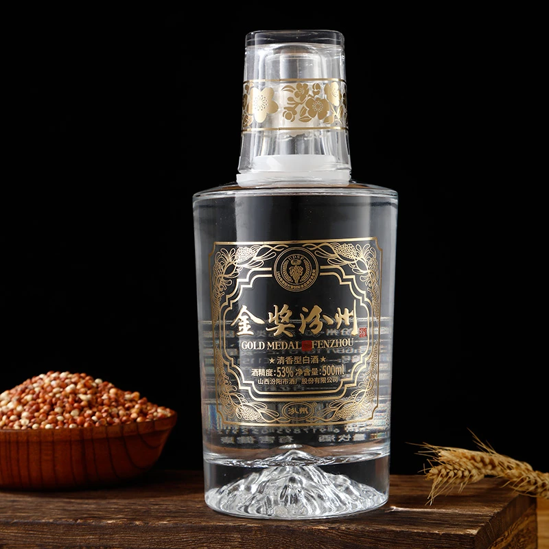 汾州金奖汾州10清香型白酒纯粮口粮53度53度500ml/瓶
