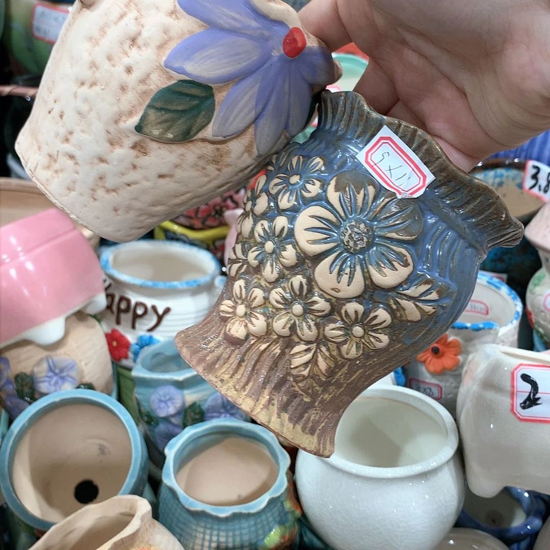 红陶陶瓷多多肉花盆陶瓷多多肉花盆