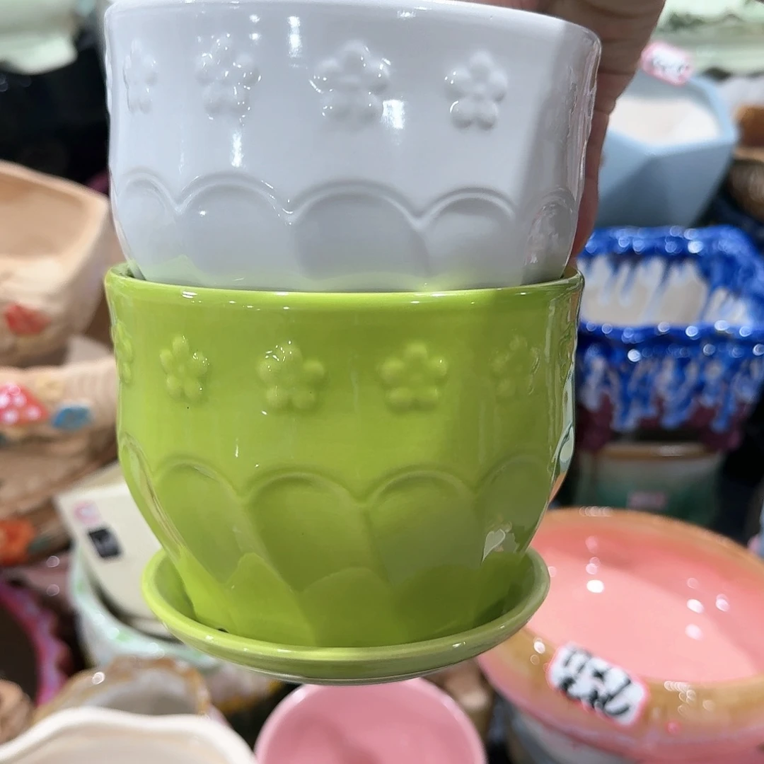 红陶陶瓷多肉花盆清仓