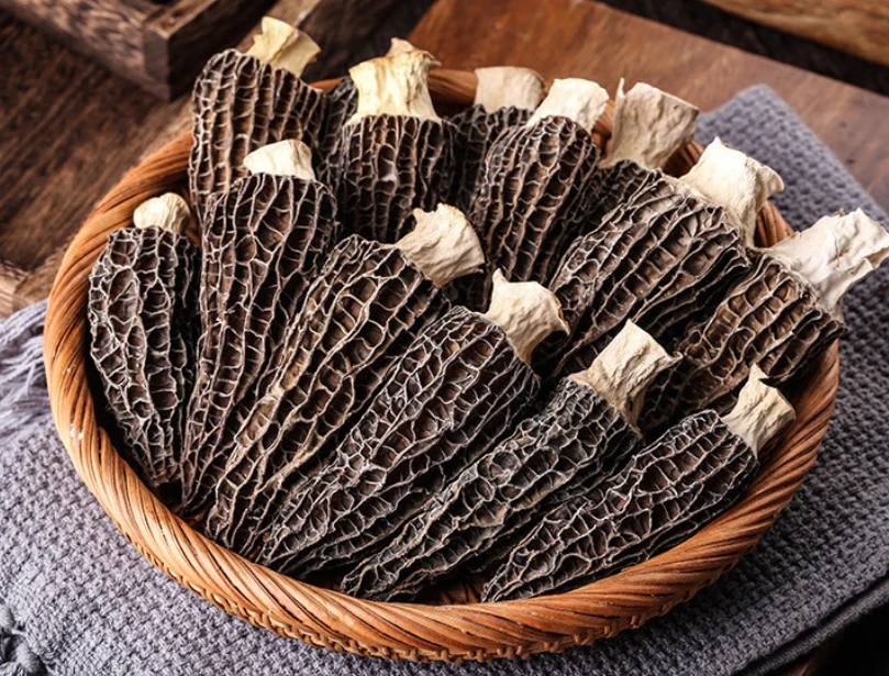 精品头茬林下种植羊肚菌干货 肉质肥厚 煲汤佳品营养美味