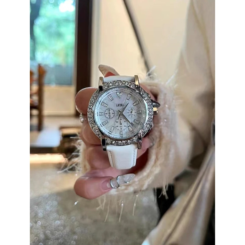 c2024新款幻彩白雪女神时尚百搭腕表2886 H