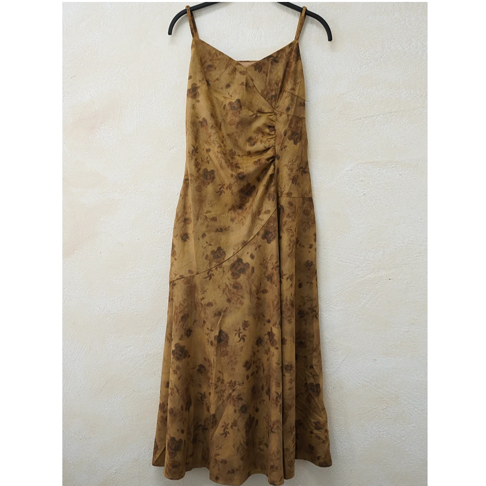 Tinker 复古法式慵懒风 短裙  QA002