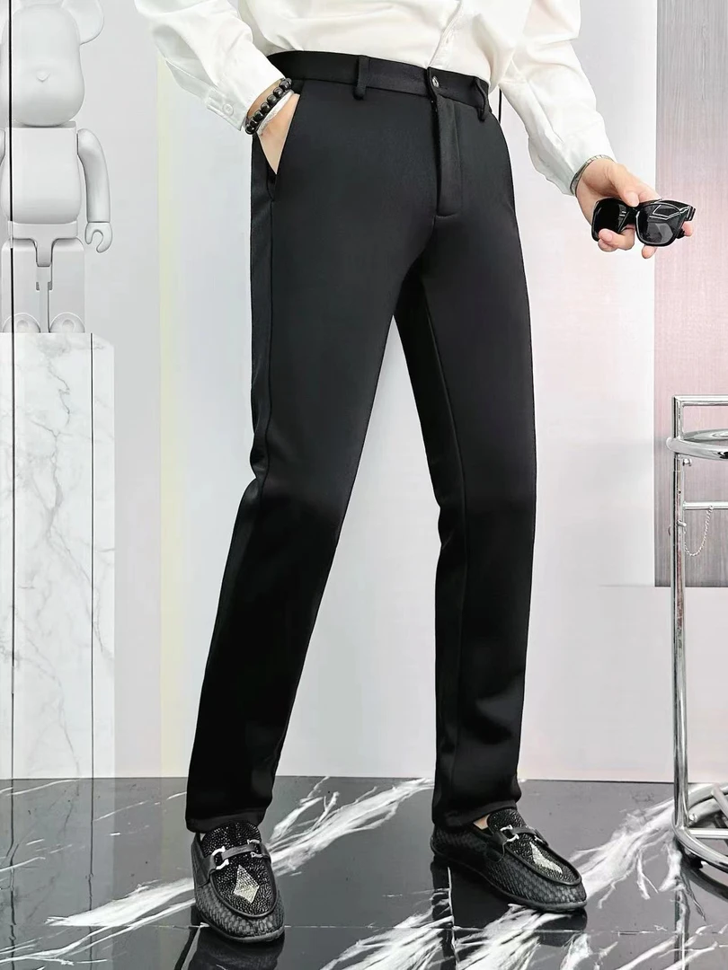 【冬季加绒】9385/12款高品质加厚加绒抗磨斜纹商务休闲西服