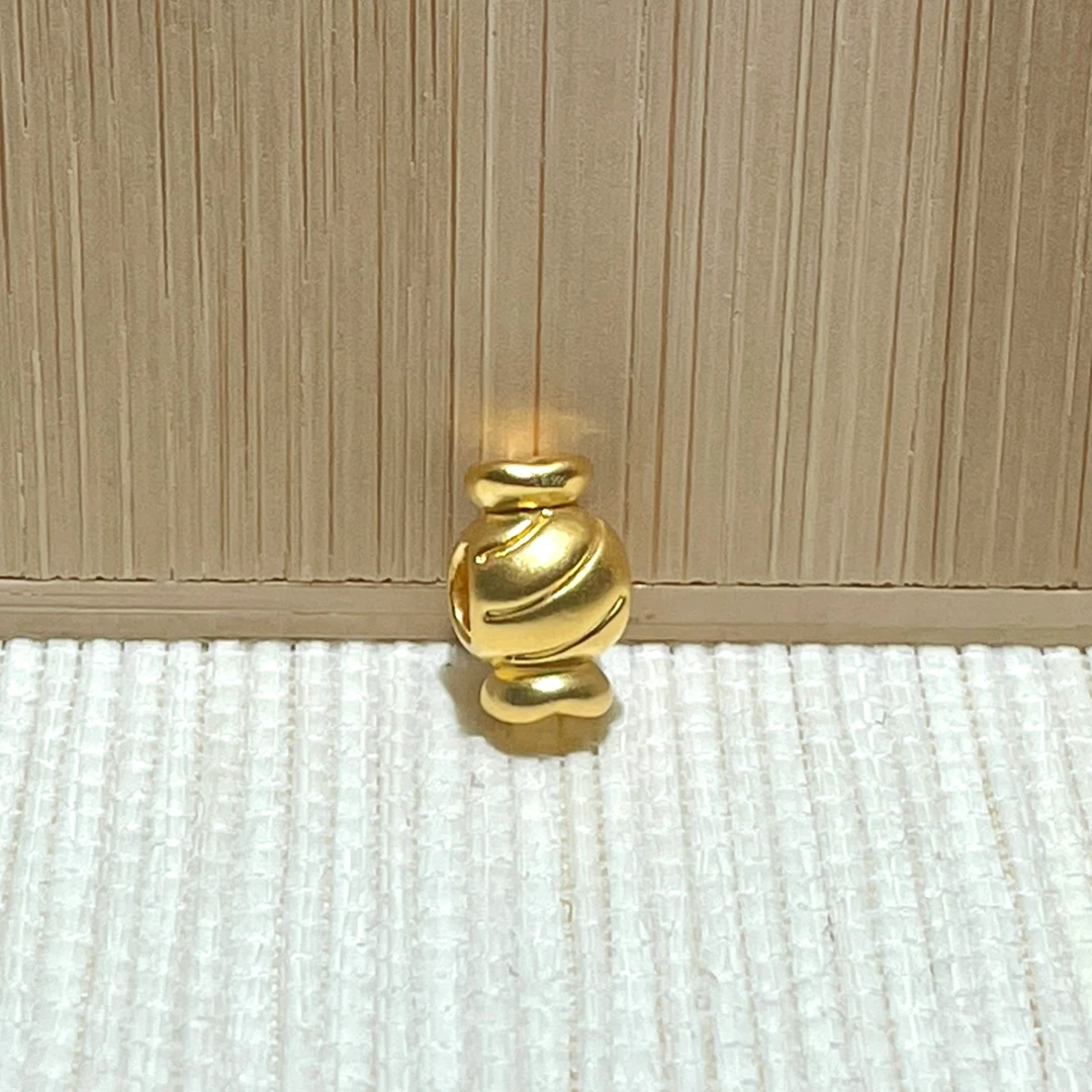 足金糖果中穿挂件