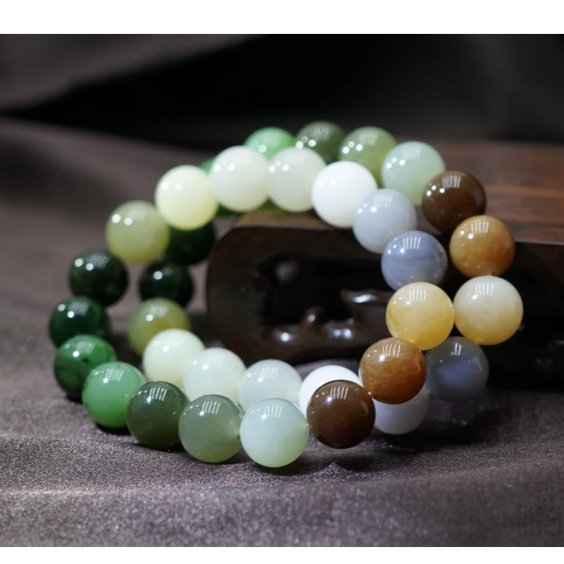 和田玉多宝手串11.5+(多样性发其一) ZPY110410