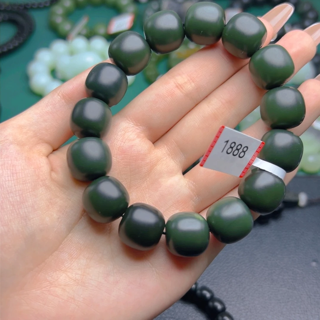 和田玉手链未镶嵌