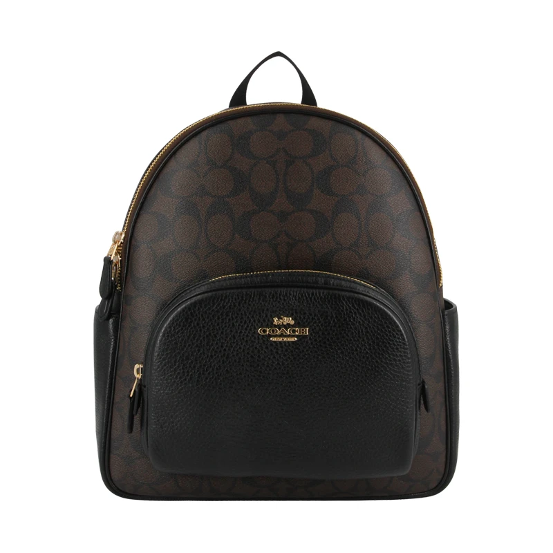 COACH/蔻驰COURT女士经典印花双肩背包 5671 香港直发