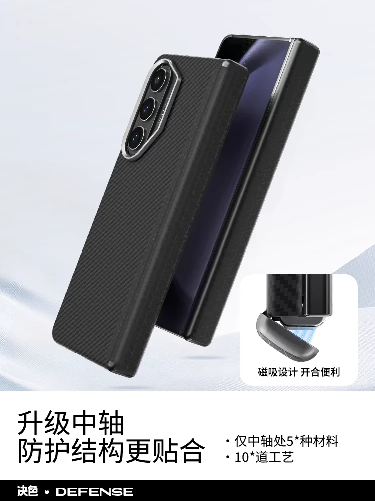 卷轴凯夫拉 适配 三星Fold6 卷轴凯夫拉后壳