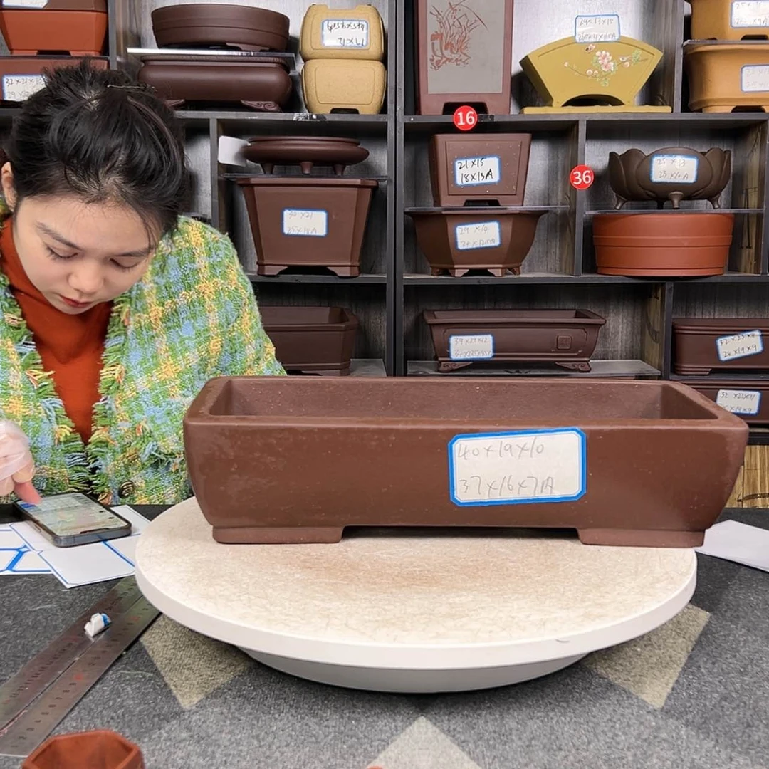 【闪购商品】紫砂花盆不****年