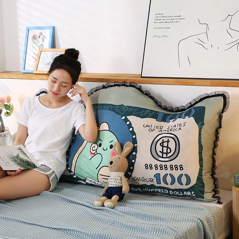 卡通床头大靠背儿童男孩女孩防撞榻榻米软包可拆洗皇冠床头靠垫枕