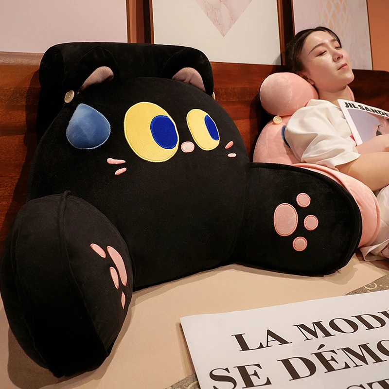 榻榻米床头大靠背儿童床靠宿舍靠枕腰枕床上办公护腰枕头床头靠垫