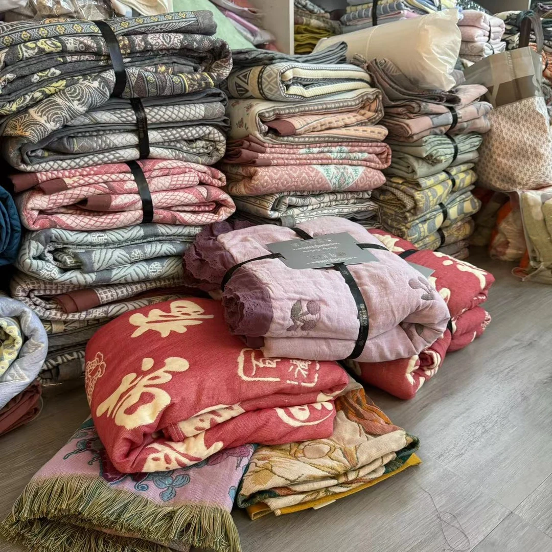 【常规款不选色复古别致宽松休闲翻领衬衫外套】孤品 家居用品 床品