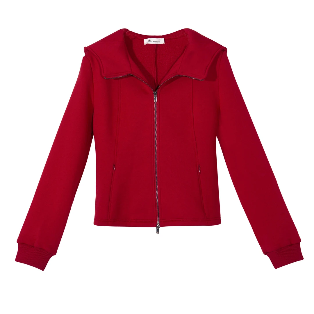 【Do.Fashion欧阳】"冬日暖阳"澳毛暖绒保暖连帽外套