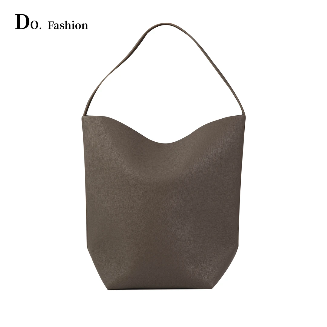【Do.Fashion欧阳】大容量牛皮时尚手提水桶包轻奢手拎包通勤百搭