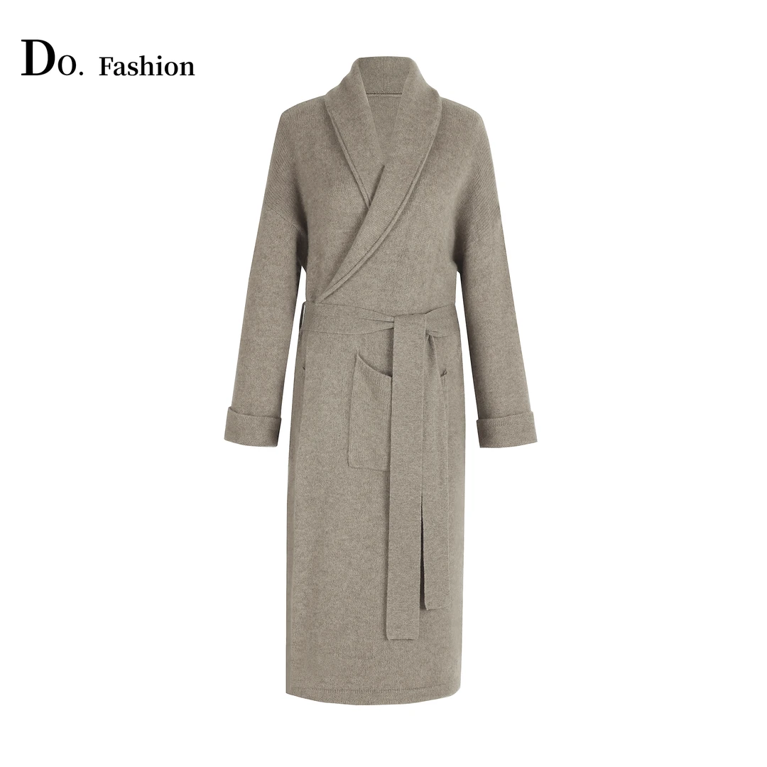 【Do.Fashion欧阳】"慵懒从绒"松弛感原色羊绒开衫