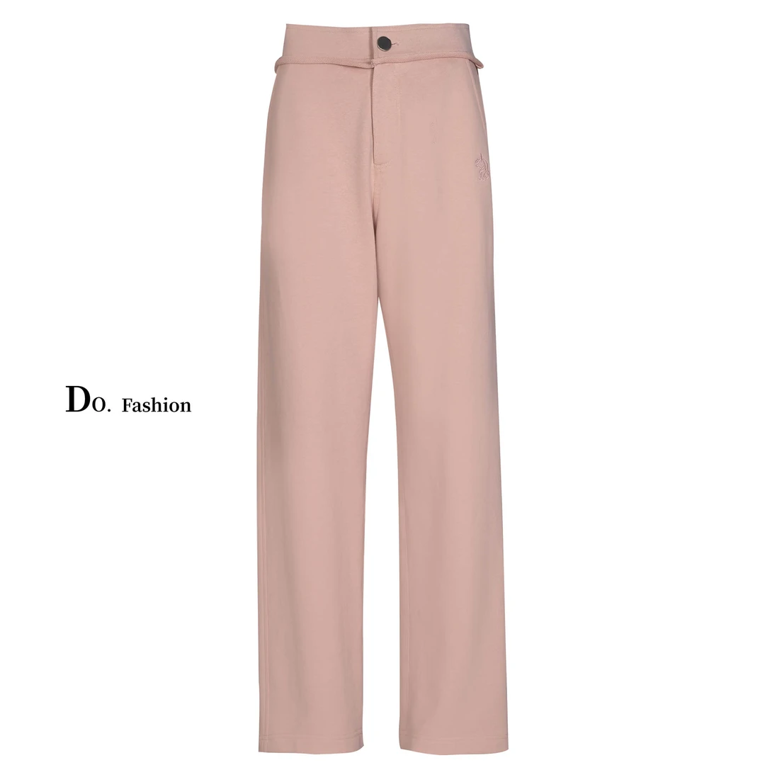 【Do.Fashion欧阳】SHANGYI.独角兽高腰显瘦美式秋季百搭直筒裤