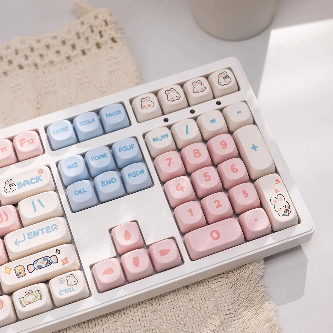 前行者Z108透光机械键盘笔记本樱桃女生动漫办公台式通用高颜值