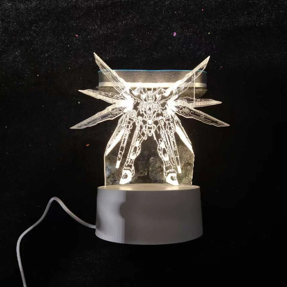 动漫周边高达小夜灯---选号专用