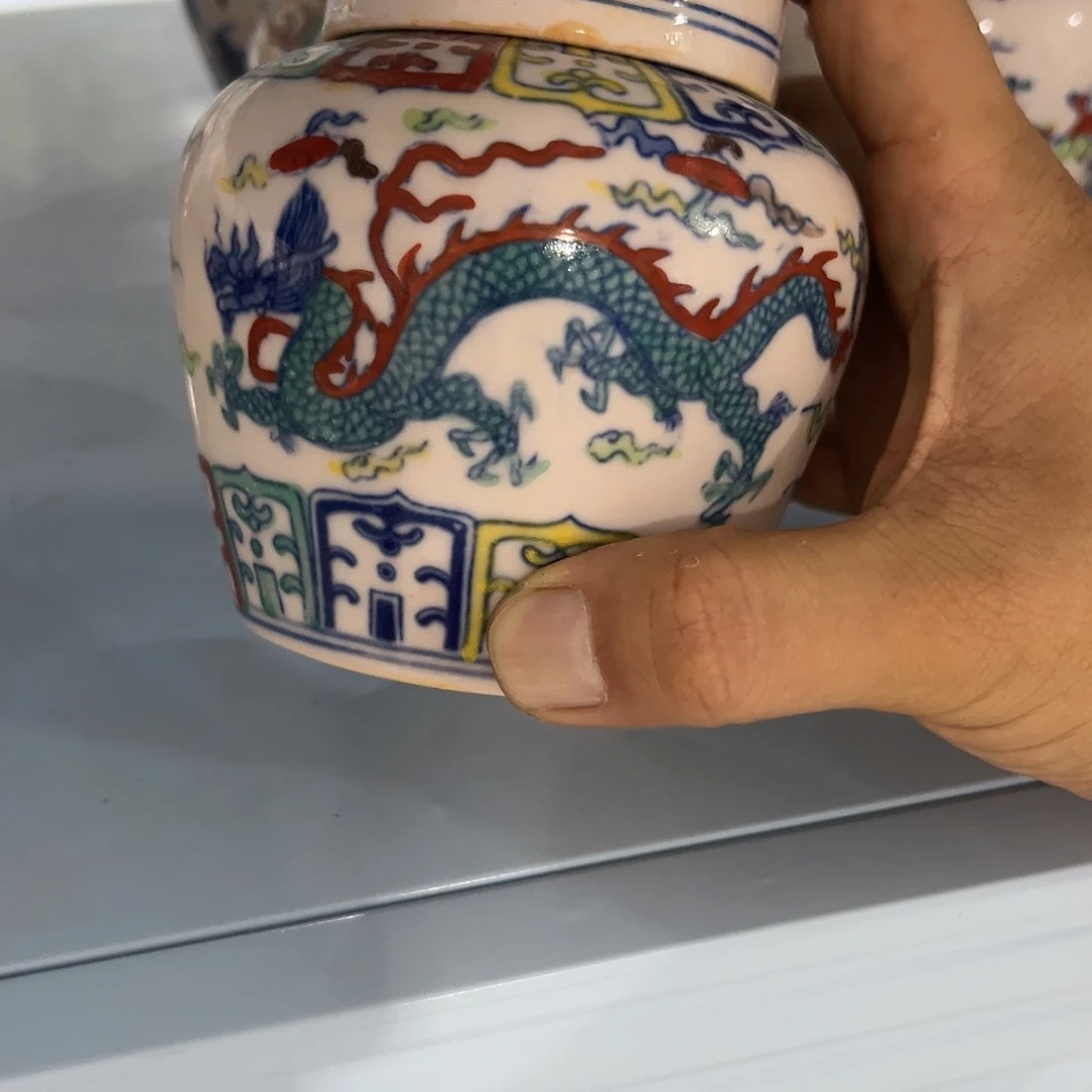 摆件摆件手绘瓷器处理