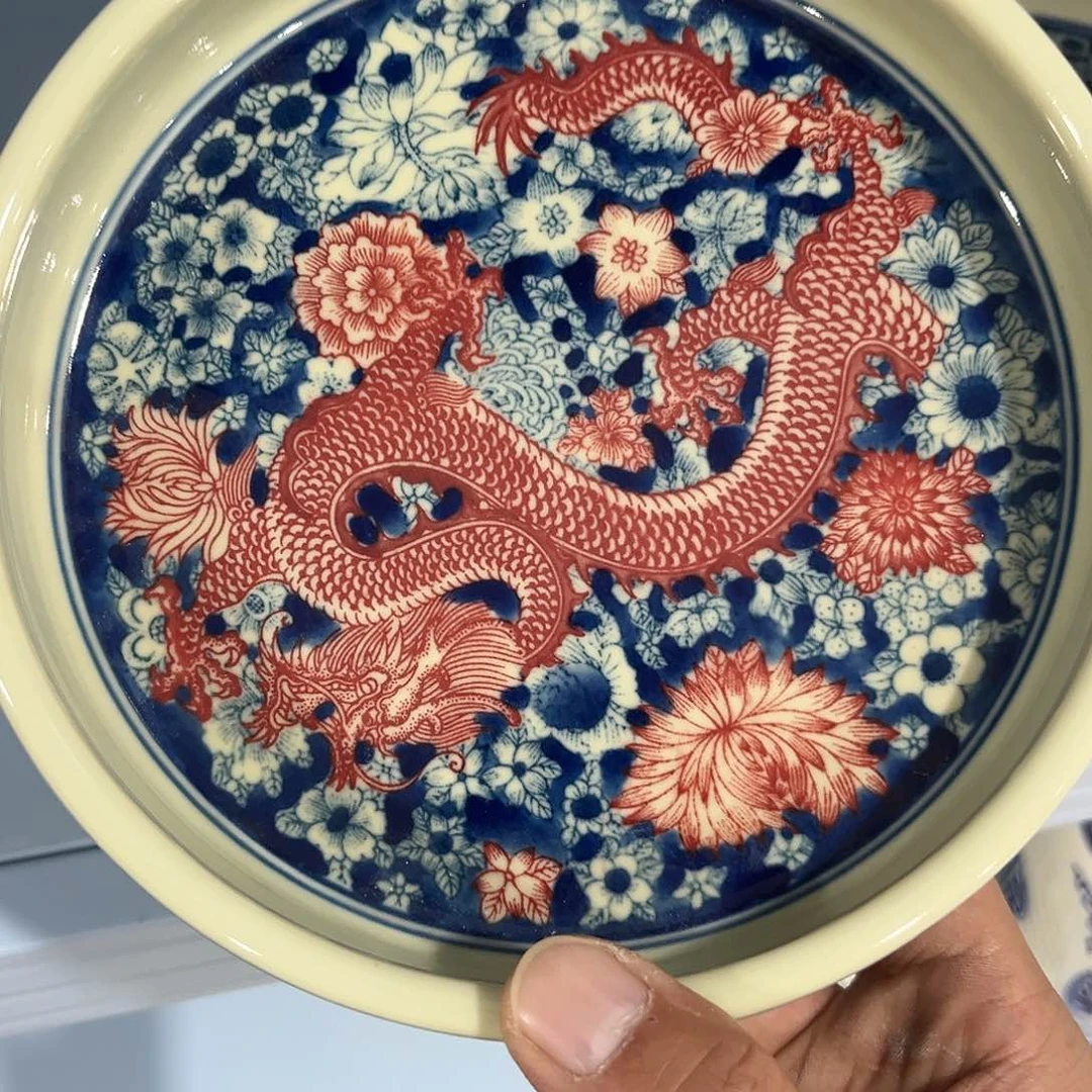 摆件摆件手绘瓷器处理