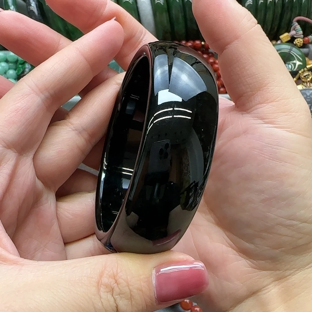 和田玉手镯未镶嵌（58-60）