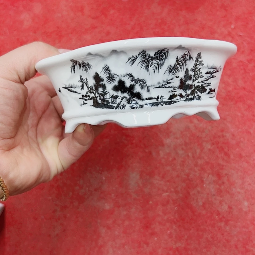 【闪购商品】紫砂花盆912号瑕疵13/12/4cm