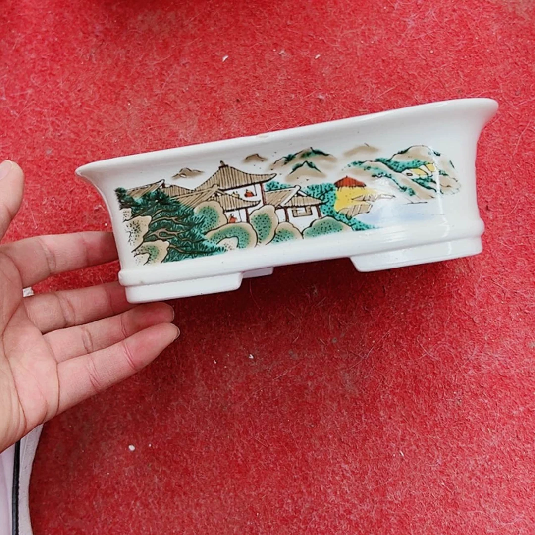 【闪购商品】紫砂花盆933号瑕疵磕碰开裂不tui不huan
