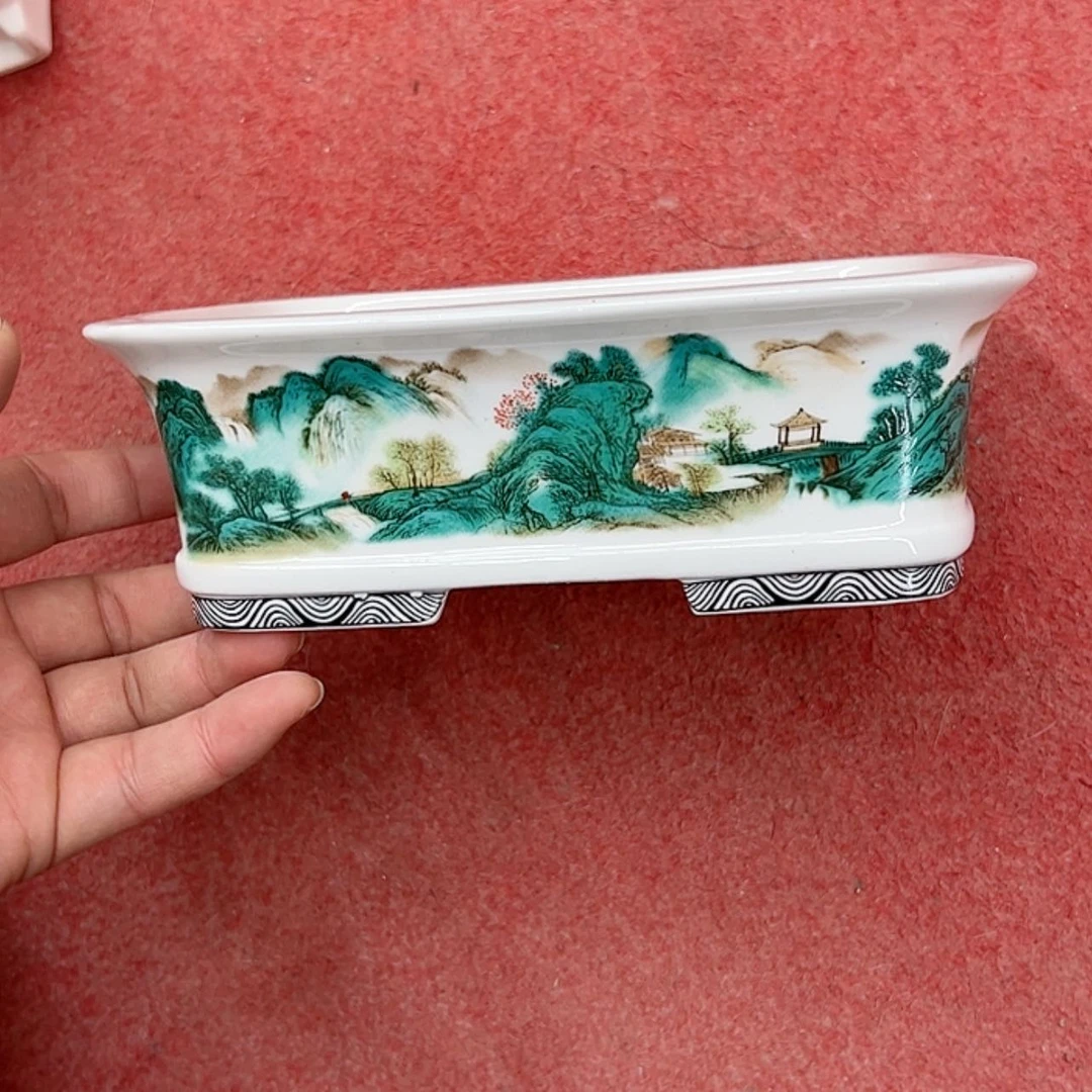 【闪购商品】紫砂花盆129号瑕疵18/14/6cm