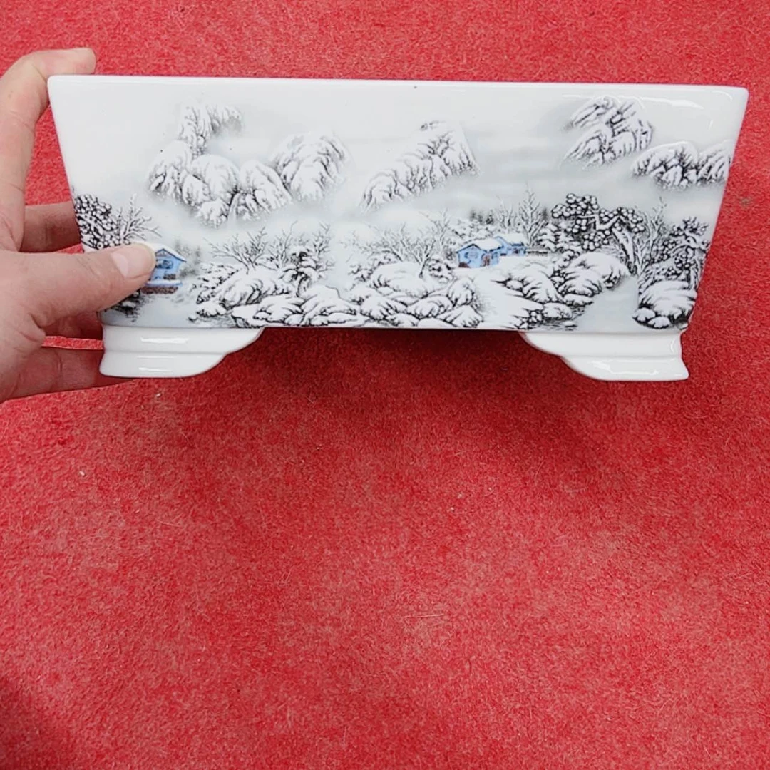 【闪购商品】紫砂花盆146号瑕疵24/16/10cm