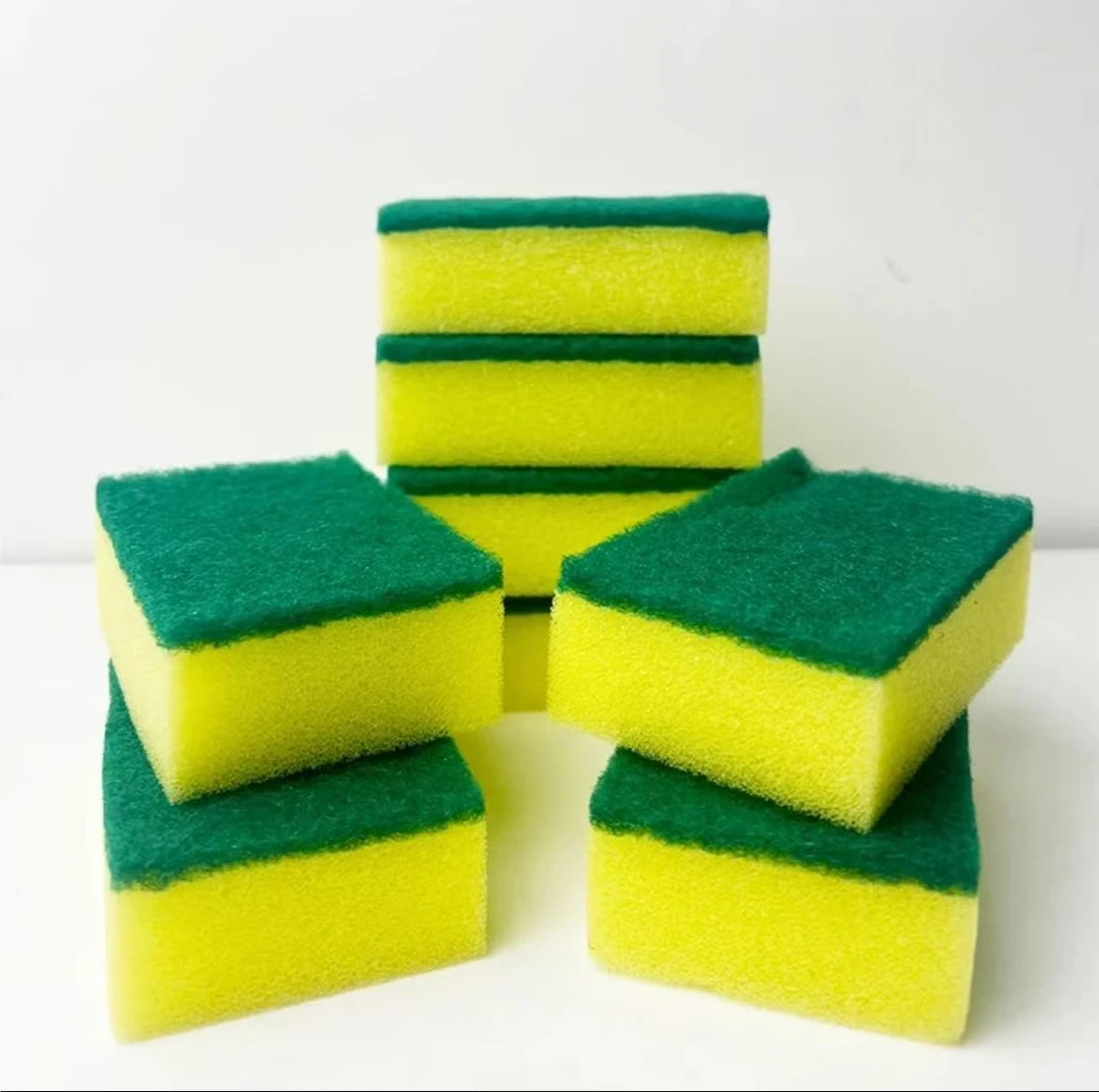 抢！福利【十个装】去污洗锅洗碗海绵擦百洁布吸水不沾油家用