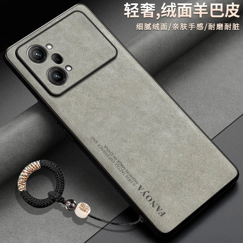 羊巴皮适用oppok10pro手机壳PGIM10男可爱潮牌中国风全包边女福字