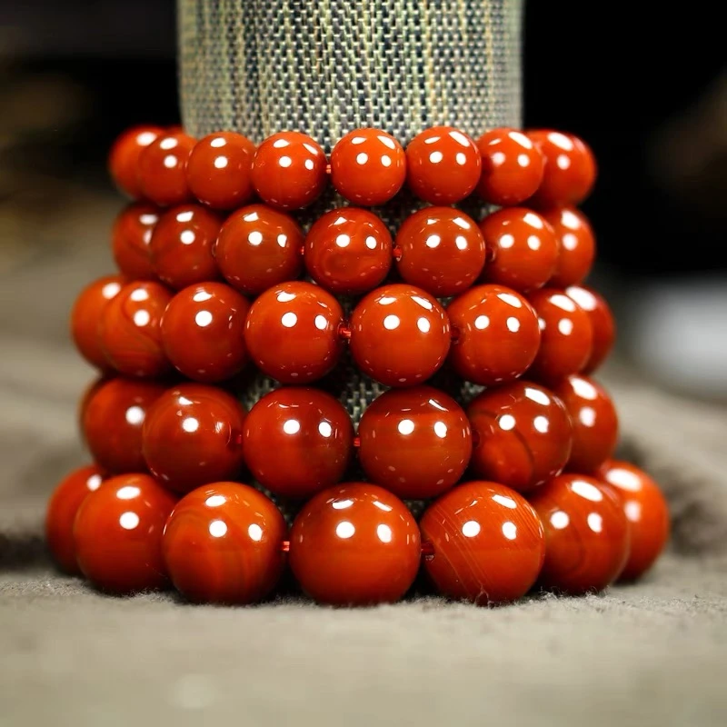 南红手串精工手工珠多样性发货