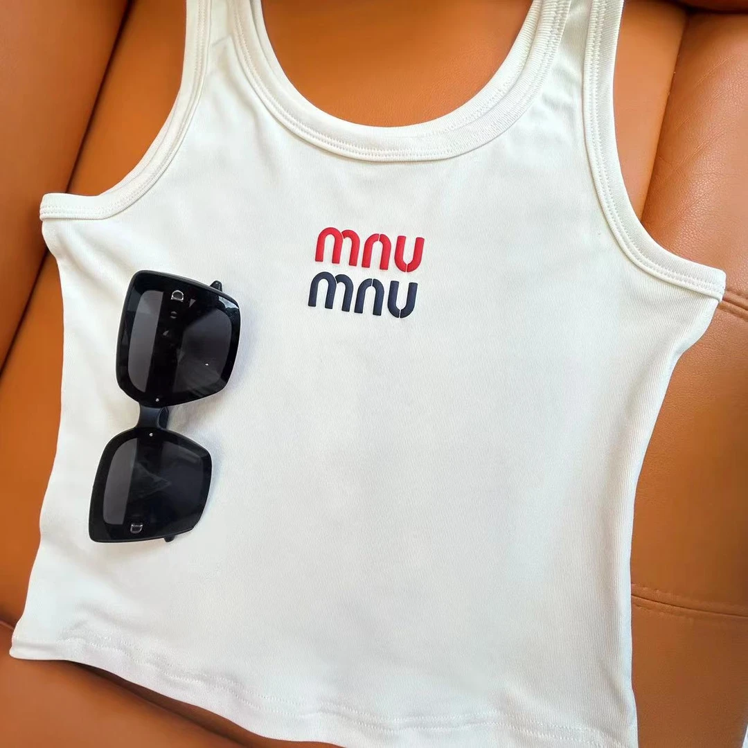 吊带内搭｜外穿美背百搭爆款u领打底短款夏季印花美背背心232957