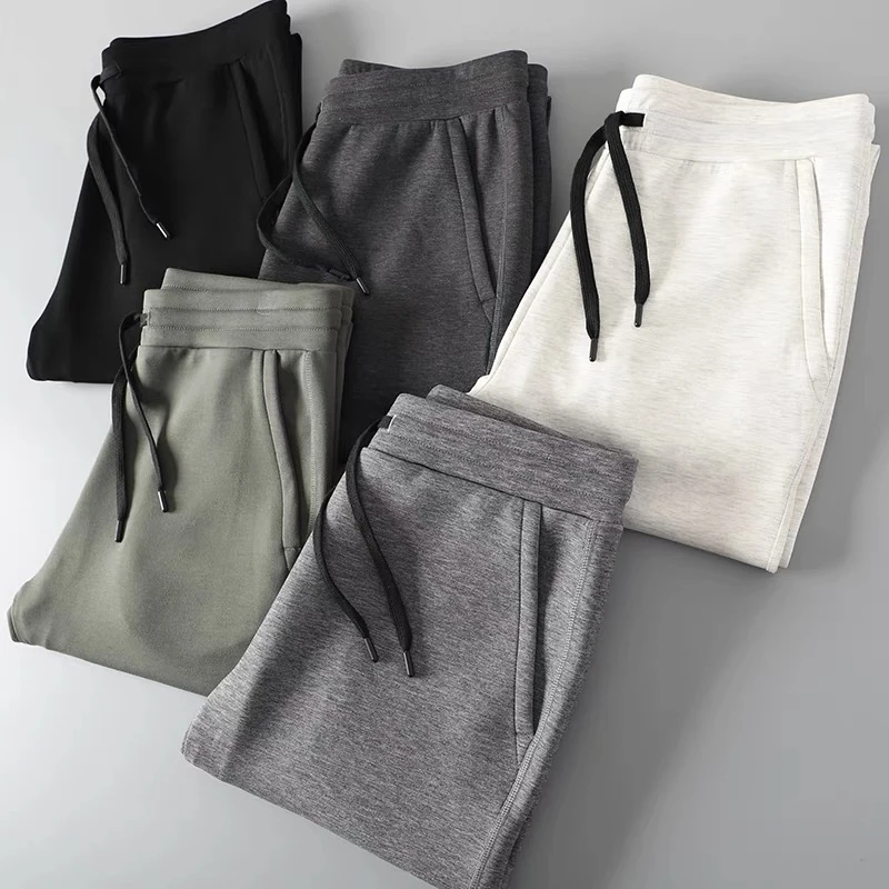 柔软空气层面料！美单春秋男士日常百搭宽松运动束口休闲裤卫裤