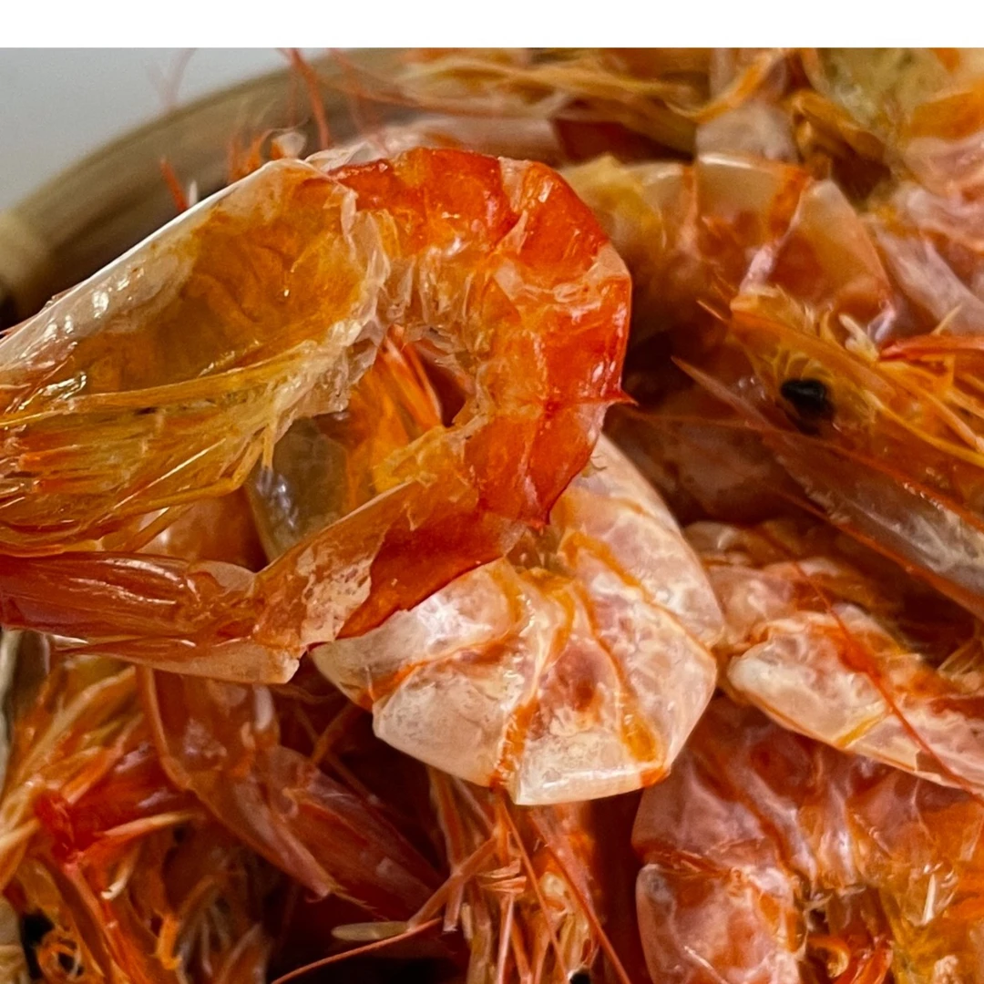 本港毛虾带壳虾淡无盐即食海味原味小虾潮汕特产海鲜烤虾海味虾干