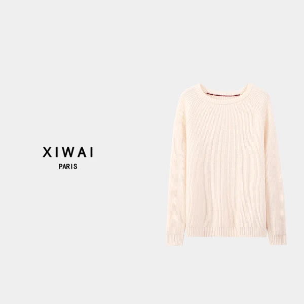 高级男装 春夏新品25s休闲绵羊毛简约男款运动毛衣百搭套头 9856