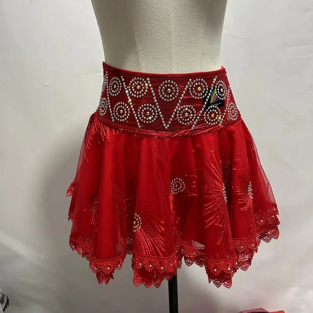 七海舞服三步踩水兵舞女式时尚广场舞舞蹈裙子