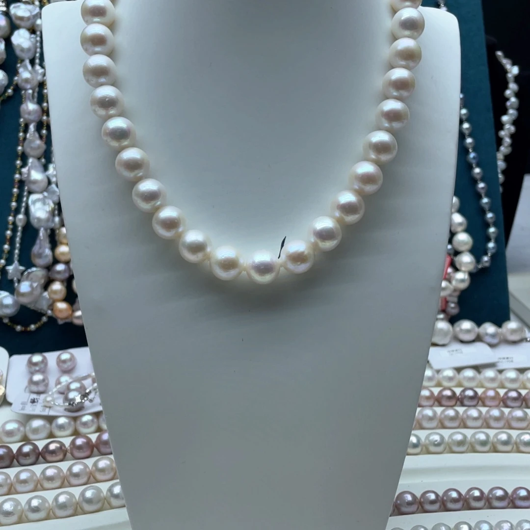 淡水珍珠颈饰银S925镶嵌仆*星