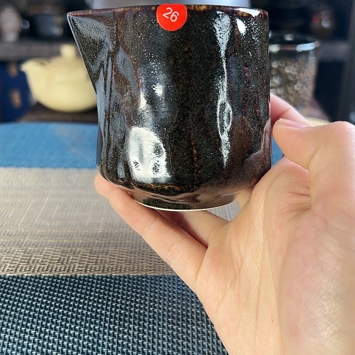 福利茶叶末色公道杯