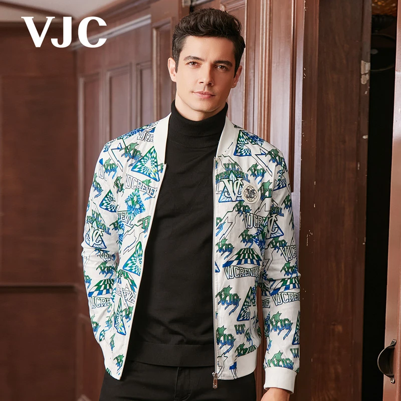 【专柜同款】VJC/威杰思2023秋冬新款潮流夹克B23AF1618