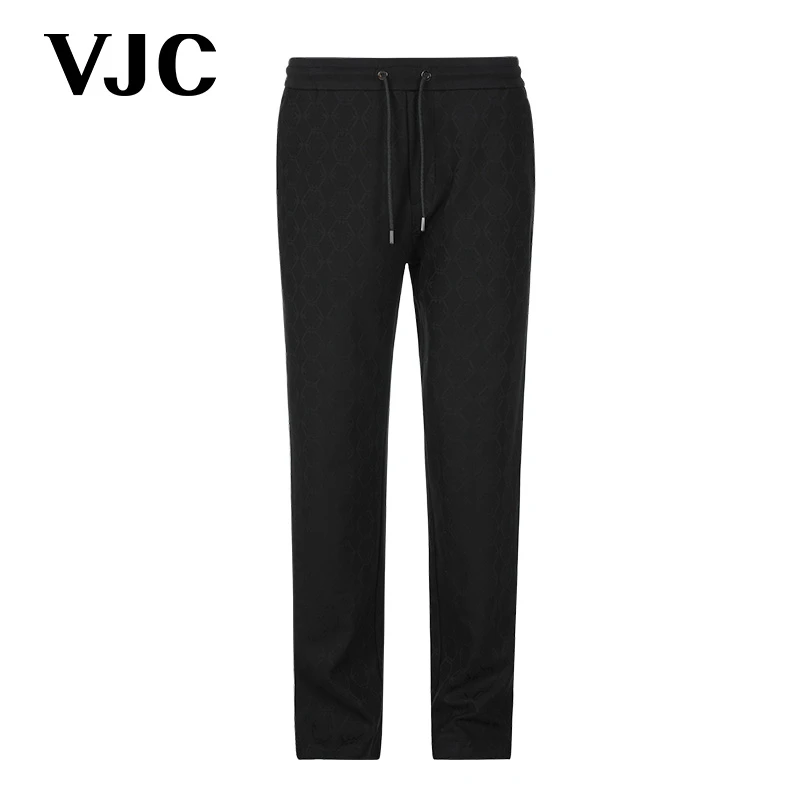 VJC/威杰思【专柜同款】秋冬新款男装时尚针织休闲裤D24CP3770